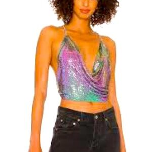 #35❤️ Brand new with tags 8 other reasons Kenny top in iridescent